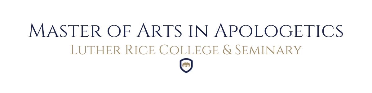 Master of Arts in Apologetics | Luther Rice